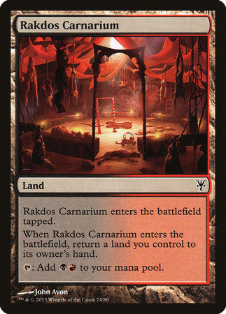 Rakdos Carnarium [Duel Decks: Sorin vs. Tibalt] | Eastridge Sports Cards & Games