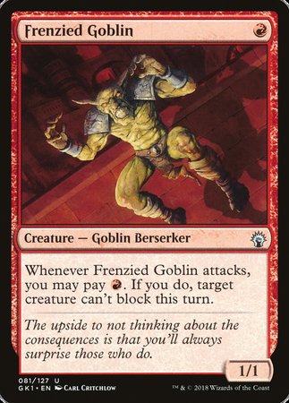 Frenzied Goblin [GRN Guild Kit] | Eastridge Sports Cards & Games