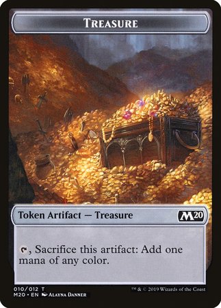 Treasure Token [Core Set 2020 Tokens] | Eastridge Sports Cards & Games