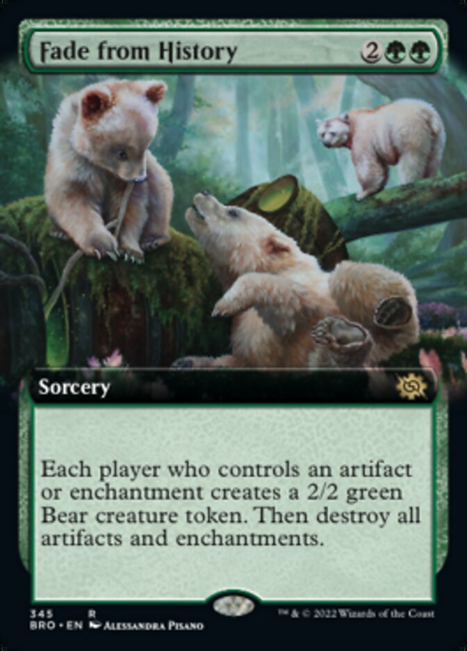 Fade from History (Extended Art) [The Brothers' War] | Eastridge Sports Cards & Games