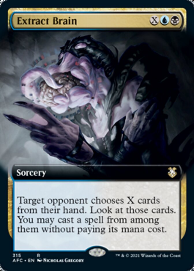 Extract Brain (Extended) [Dungeons & Dragons: Adventures in the Forgotten Realms Commander] | Eastridge Sports Cards & Games