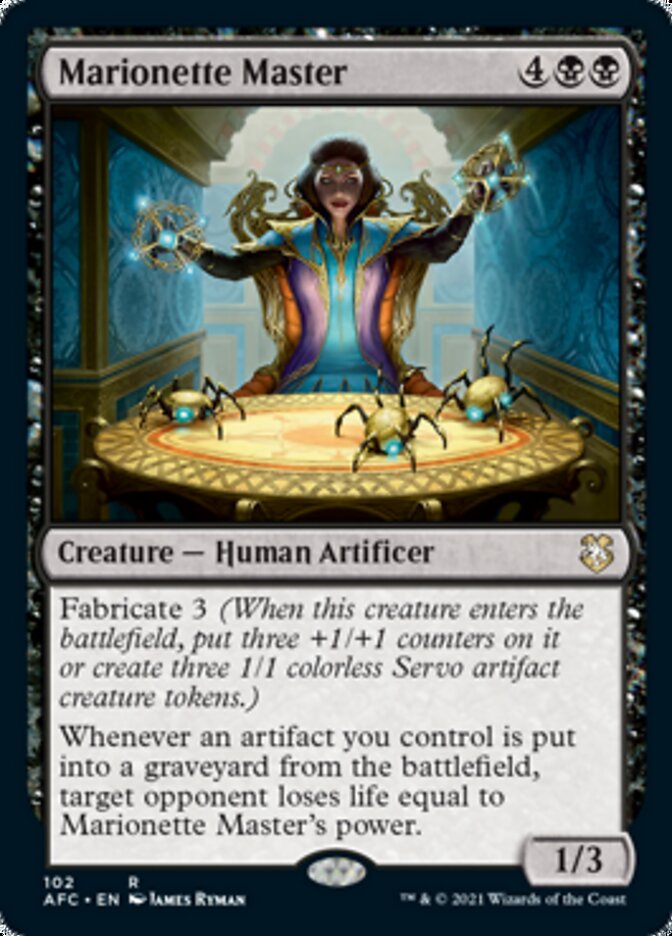 Marionette Master [Dungeons & Dragons: Adventures in the Forgotten Realms Commander] | Eastridge Sports Cards & Games