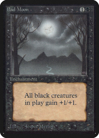 Bad Moon [Limited Edition Alpha] | Eastridge Sports Cards & Games