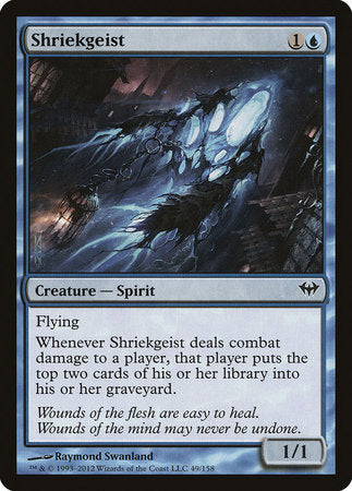 Shriekgeist [Dark Ascension] | Eastridge Sports Cards & Games