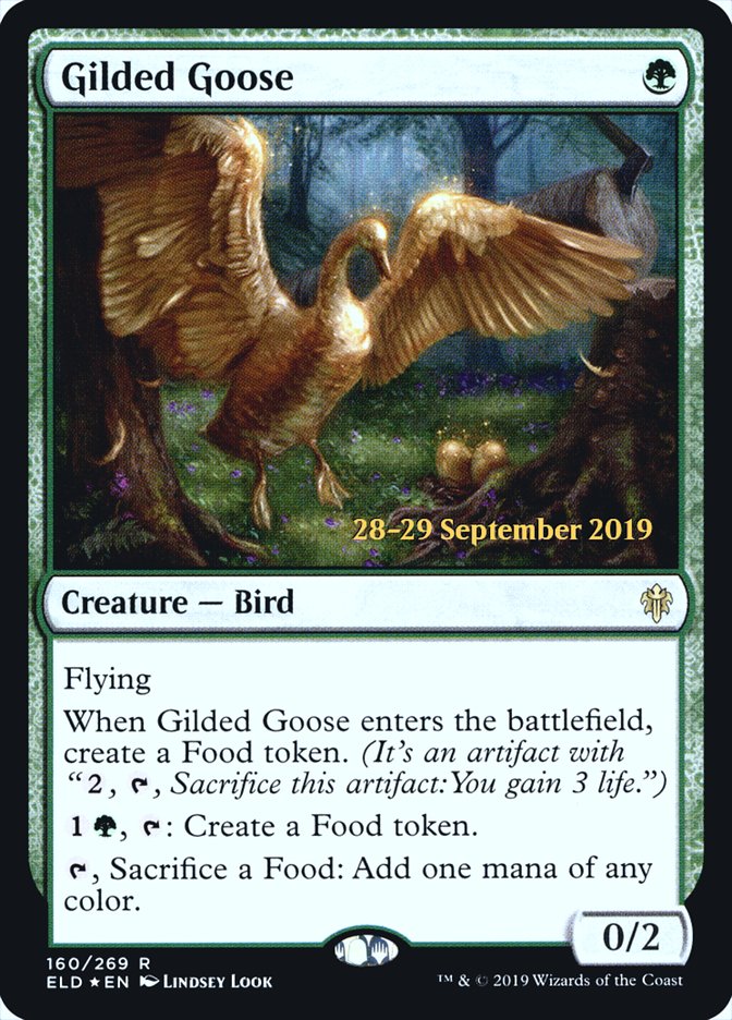 Gilded Goose  [Throne of Eldraine Prerelease Promos] | Eastridge Sports Cards & Games