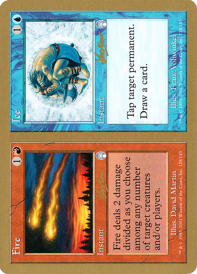 Fire // Ice (Sim Han How) [World Championship Decks 2002] | Eastridge Sports Cards & Games