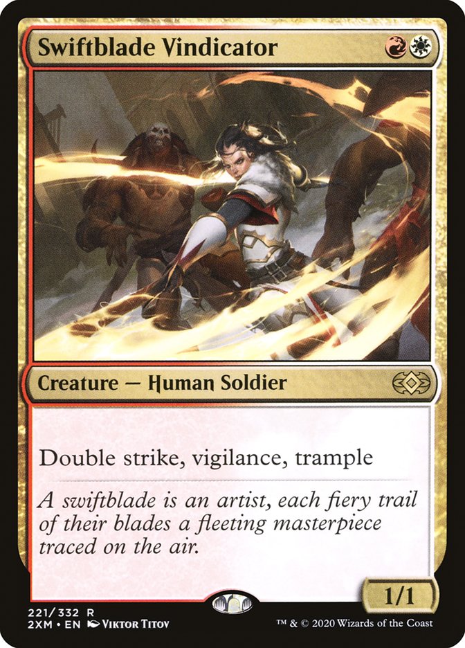 Swiftblade Vindicator [Double Masters] | Eastridge Sports Cards & Games