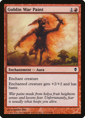 Goblin War Paint [Zendikar] | Eastridge Sports Cards & Games