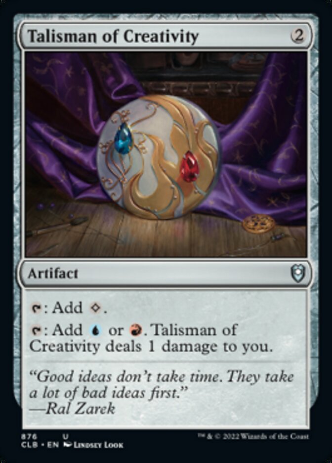 Talisman of Creativity [Commander Legends: Battle for Baldur's Gate] | Eastridge Sports Cards & Games