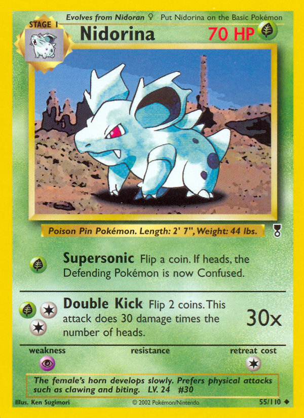 Nidorina (55/110) [Legendary Collection] | Eastridge Sports Cards & Games