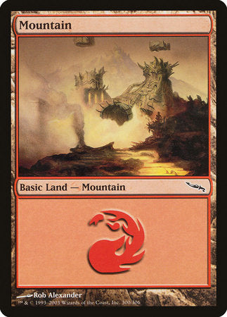 Mountain (300) [Mirrodin] | Eastridge Sports Cards & Games