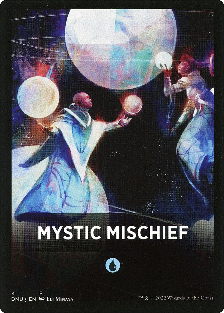 Mystic Mischief Theme Card [Dominaria United Tokens] | Eastridge Sports Cards & Games