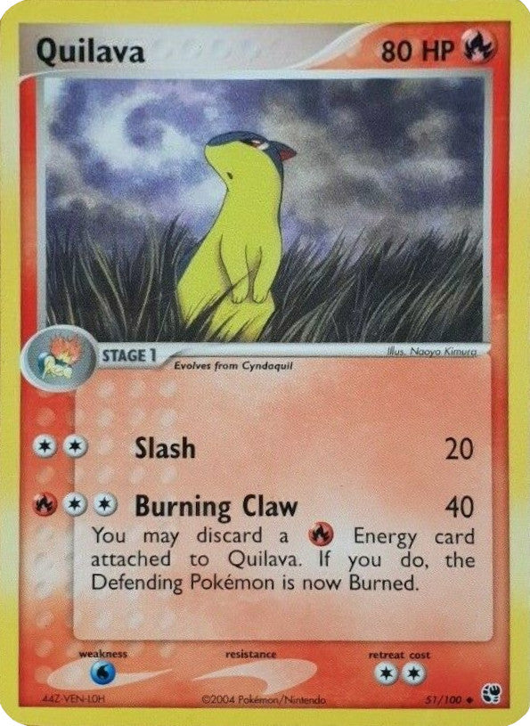 Quilava (51/100) [EX: Battle Stadium] | Eastridge Sports Cards & Games
