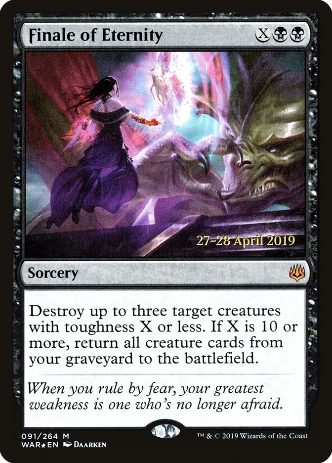 Finale of Eternity  [War of the Spark Prerelease Promos] | Eastridge Sports Cards & Games