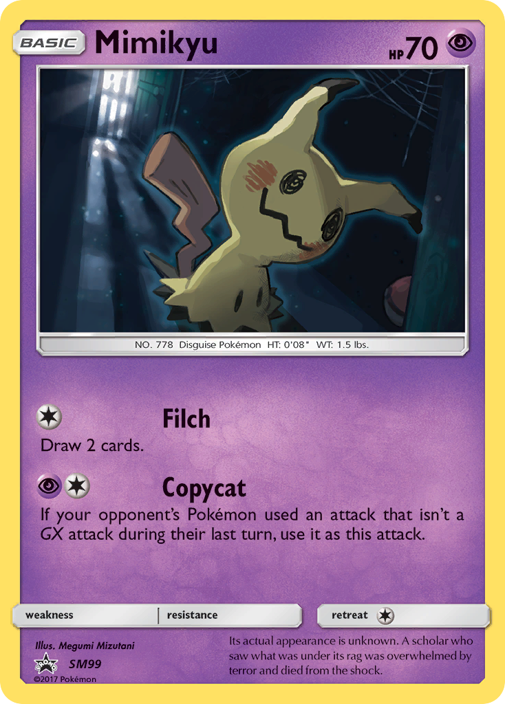 Mimikyu (SM99) [Sun & Moon: Black Star Promos] | Eastridge Sports Cards & Games