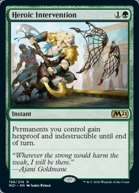 Heroic Intervention [Core Set 2021] | Eastridge Sports Cards & Games