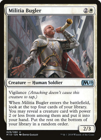 Militia Bugler [Core Set 2019] | Eastridge Sports Cards & Games