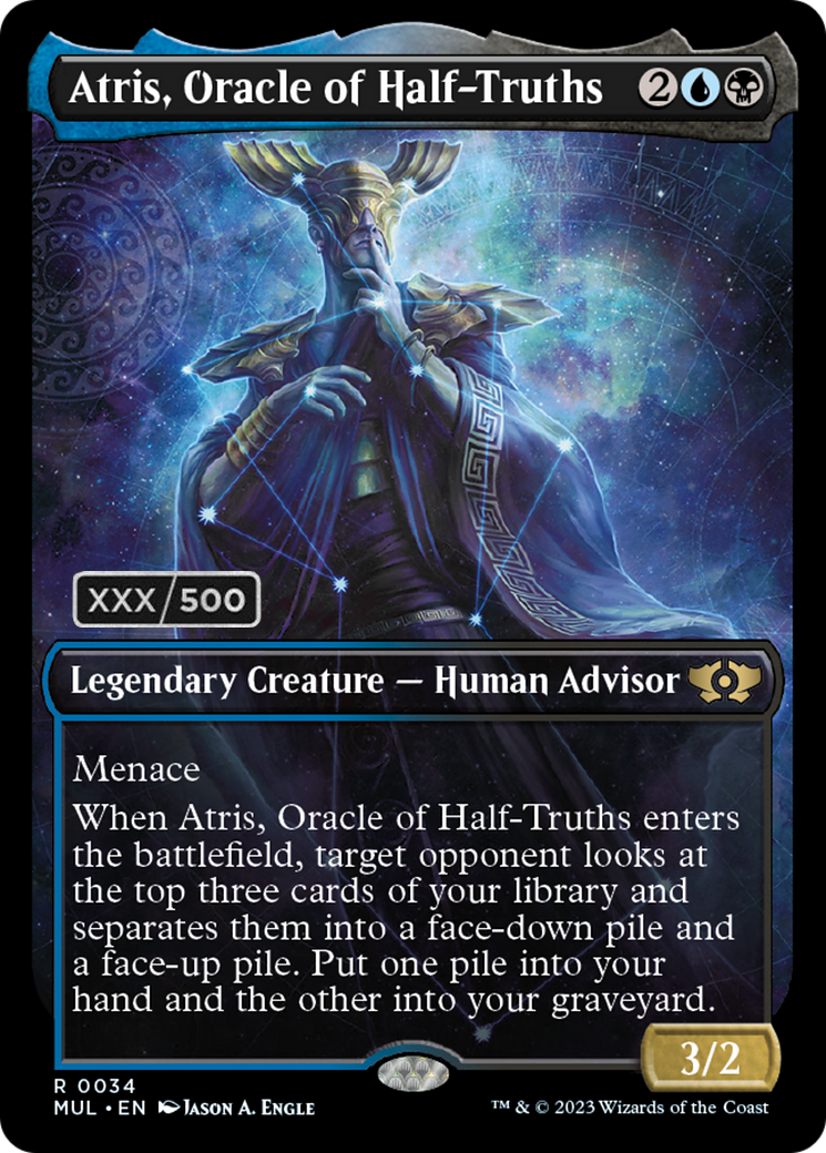 Atris, Oracle of Half-Truths (Serialized) [Multiverse Legends] | Eastridge Sports Cards & Games