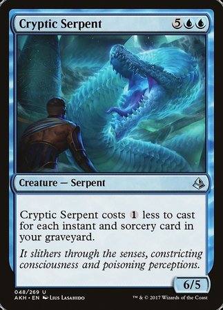 Cryptic Serpent [Amonkhet] | Eastridge Sports Cards & Games