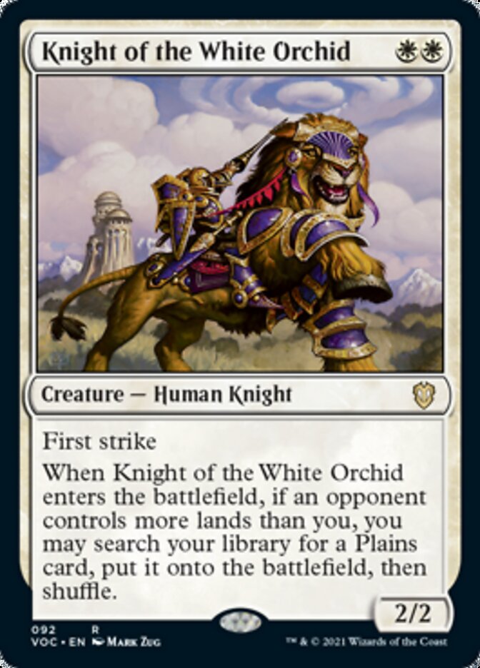 Knight of the White Orchid [Innistrad: Crimson Vow Commander] | Eastridge Sports Cards & Games