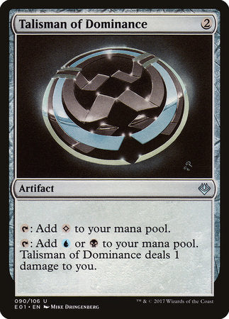 Talisman of Dominance [Archenemy: Nicol Bolas] | Eastridge Sports Cards & Games