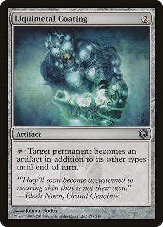 Liquimetal Coating [Scars of Mirrodin] | Eastridge Sports Cards & Games