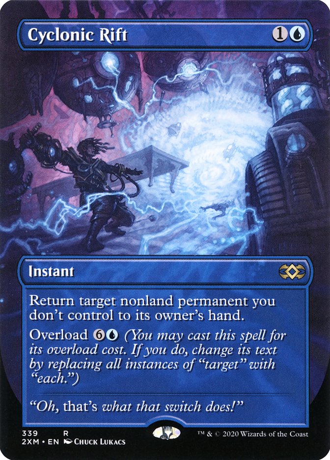 Cyclonic Rift (Borderless) [Double Masters] | Eastridge Sports Cards & Games