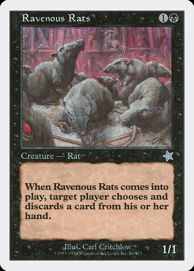 Ravenous Rats [Starter 1999] | Eastridge Sports Cards & Games