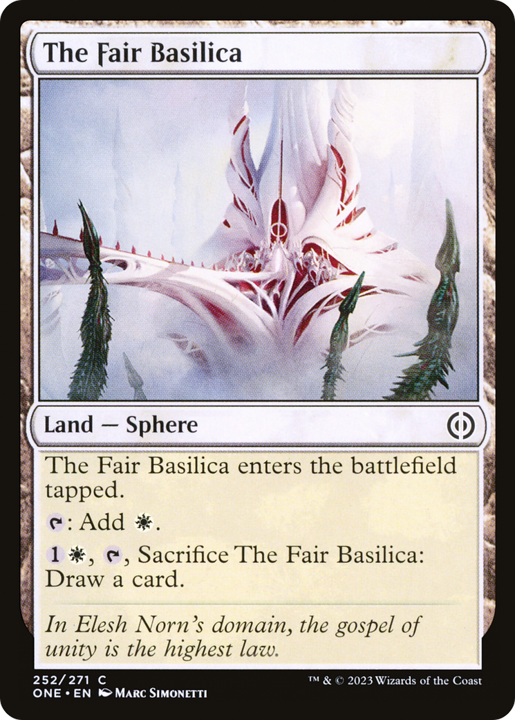 The Fair Basilica [Phyrexia: All Will Be One] | Eastridge Sports Cards & Games