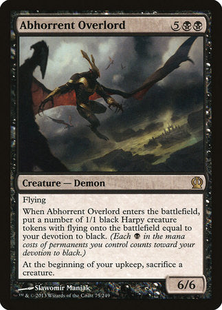 Abhorrent Overlord [Theros] | Eastridge Sports Cards & Games