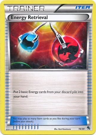 Energy Retrieval (16/30) [Black & White: Trainer Kit - Zoroark] | Eastridge Sports Cards & Games