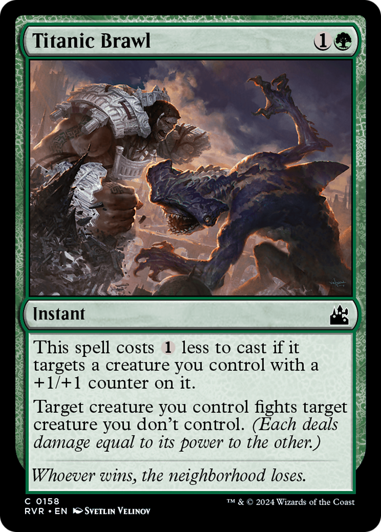 Titanic Brawl [Ravnica Remastered] | Eastridge Sports Cards & Games