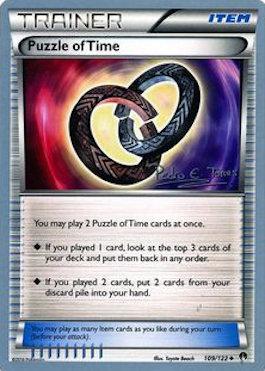 Puzzle of Time (109/122) (Dragones y Sombras - Pedro Eugenio Torres) [World Championships 2018] | Eastridge Sports Cards & Games