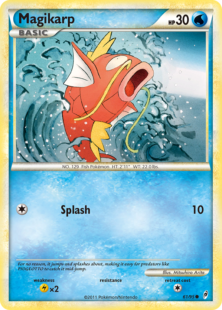 Magikarp (61/95) [HeartGold & SoulSilver: Call of Legends] | Eastridge Sports Cards & Games
