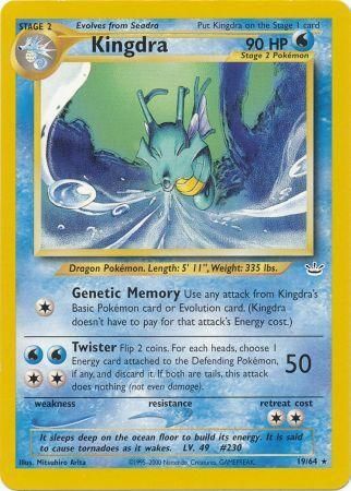 Kingdra (19/64) [Neo Revelation Unlimited] | Eastridge Sports Cards & Games