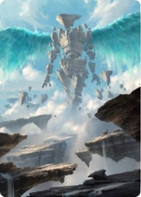 Celestial Colonnade Art Card [Zendikar Rising Art Series] | Eastridge Sports Cards & Games