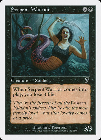 Serpent Warrior [Seventh Edition] | Eastridge Sports Cards & Games