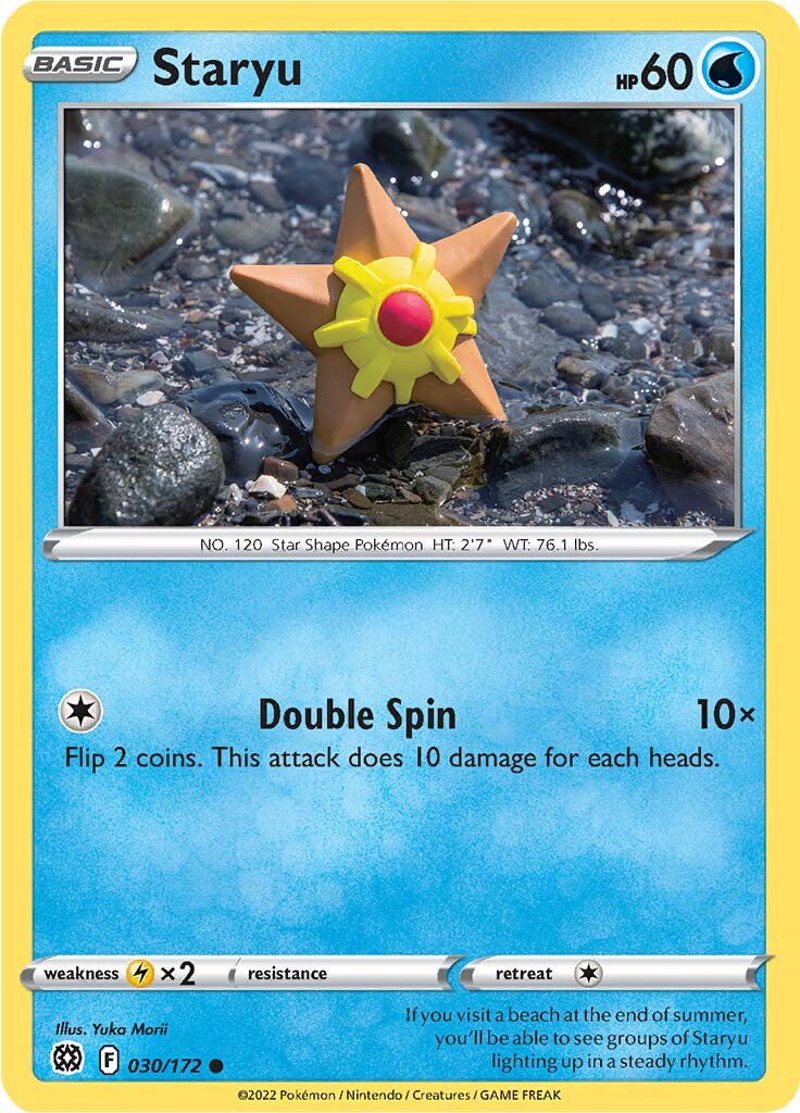 Staryu (030/172) [Sword & Shield: Brilliant Stars] | Eastridge Sports Cards & Games