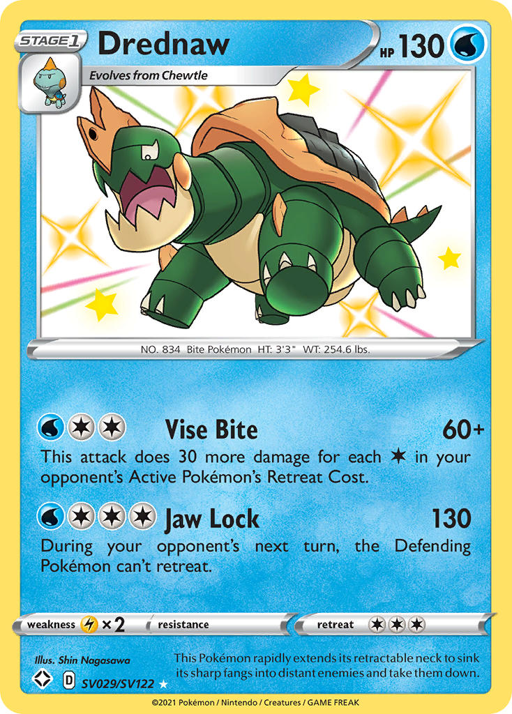 Drednaw (SV029/SV122) [Sword & Shield: Shining Fates] | Eastridge Sports Cards & Games