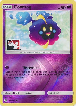 Cosmog (99/236) (Pokemon Club Special Print) [Sun & Moon: Cosmic Eclipse] | Eastridge Sports Cards & Games