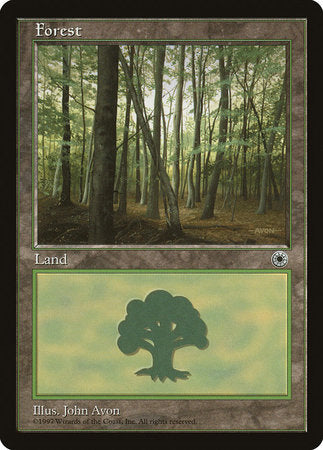 Forest (Slanted Tree) [Portal] | Eastridge Sports Cards & Games