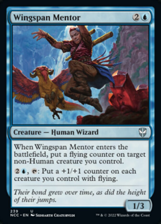 Wingspan Mentor [Streets of New Capenna Commander] | Eastridge Sports Cards & Games