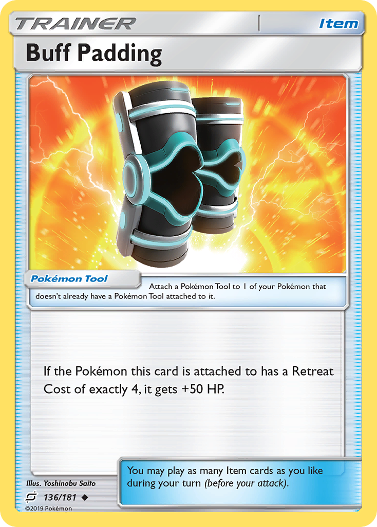 Buff Padding (136/181) [Sun & Moon: Team Up] | Eastridge Sports Cards & Games