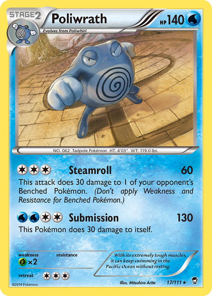 Poliwrath (17/111) [XY: Furious Fists] | Eastridge Sports Cards & Games