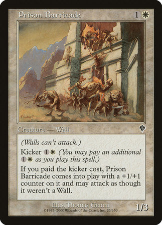 Prison Barricade [Invasion] | Eastridge Sports Cards & Games
