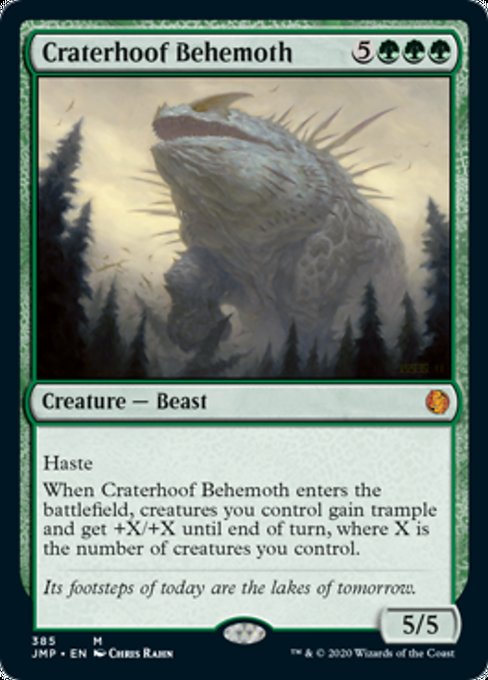 Craterhoof Behemoth [Jumpstart] | Eastridge Sports Cards & Games