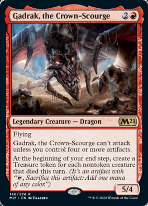 Gadrak, the Crown-Scourge [Core Set 2021] | Eastridge Sports Cards & Games