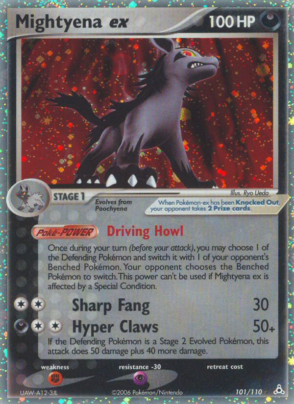 Mightyena ex (101/110) [EX: Holon Phantoms] | Eastridge Sports Cards & Games