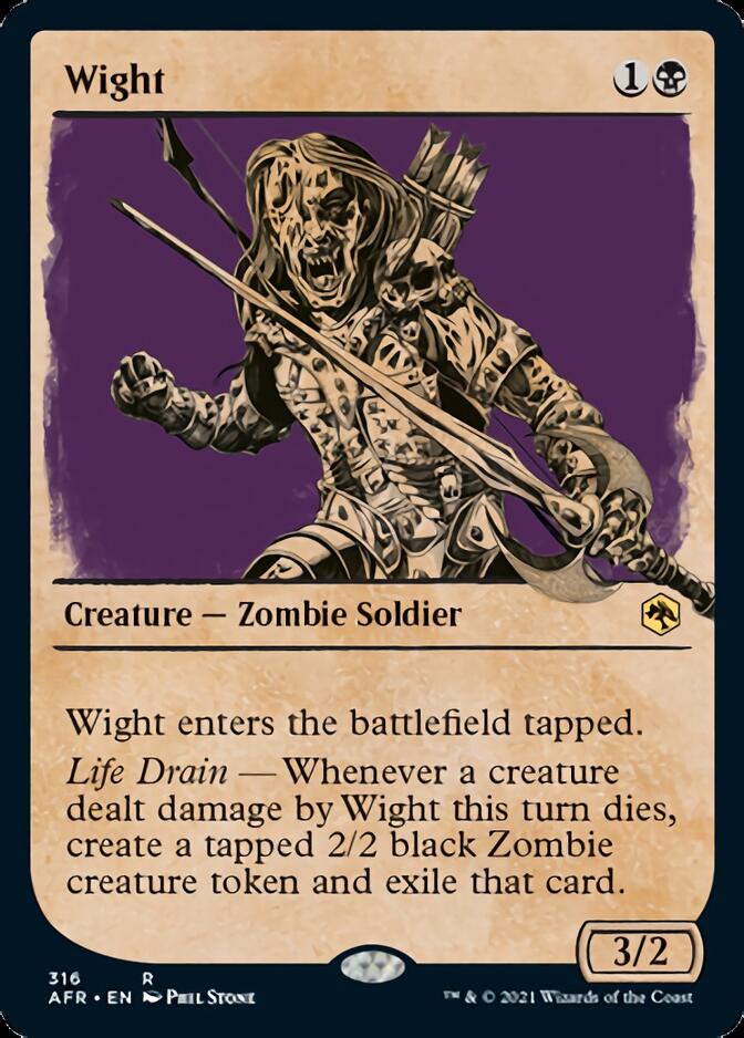 Wight (Showcase) [Dungeons & Dragons: Adventures in the Forgotten Realms] | Eastridge Sports Cards & Games
