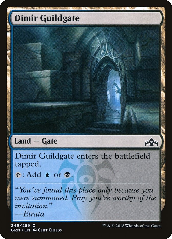 Dimir Guildgate (246/259) [Guilds of Ravnica] | Eastridge Sports Cards & Games